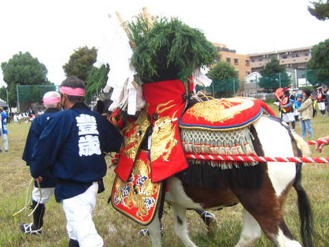 祭り・馬飾り１.JPG